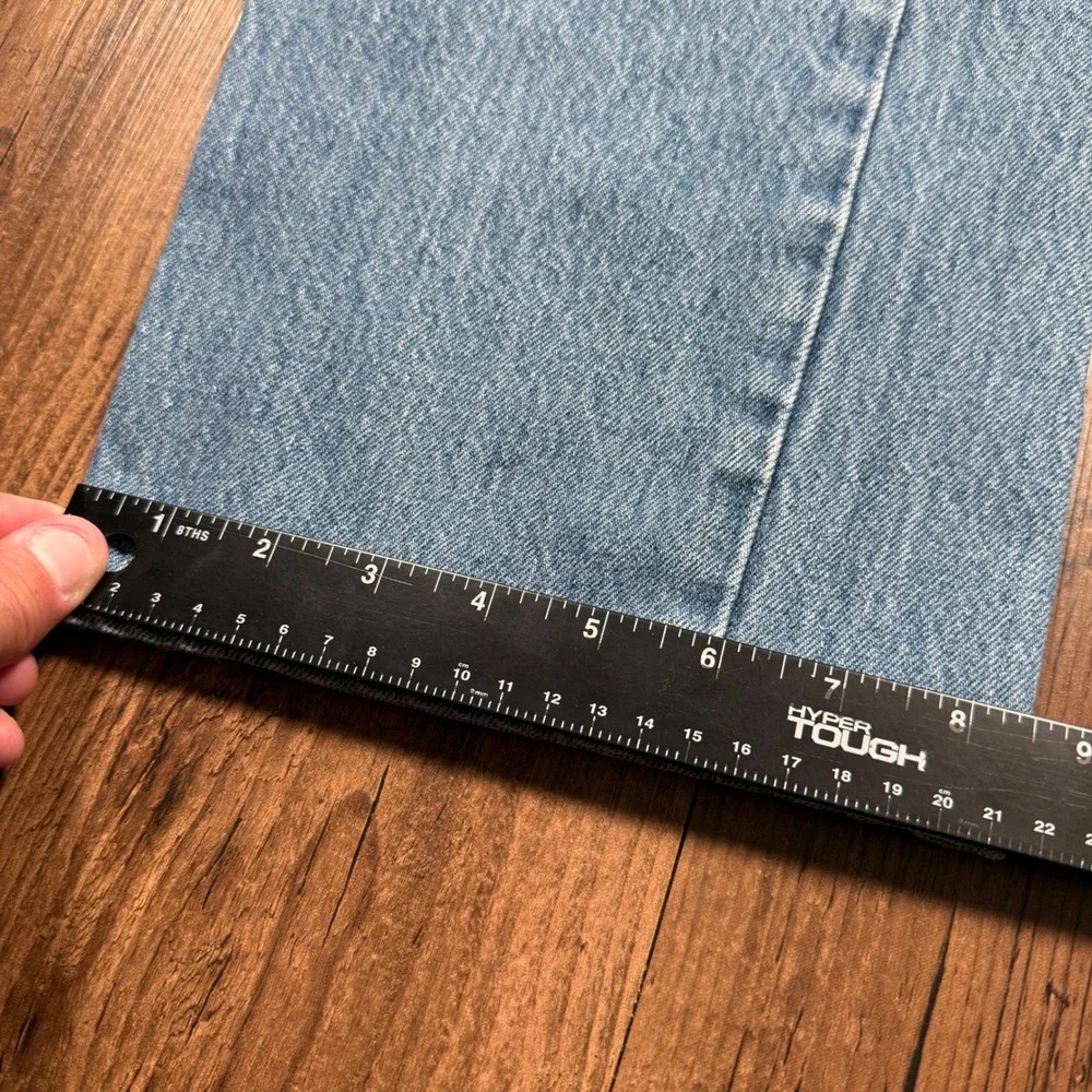 Vtg 90s Levis 501 Jean Mens 38x30 (36x27) Blue Denim Straight Leg Button Fly USA